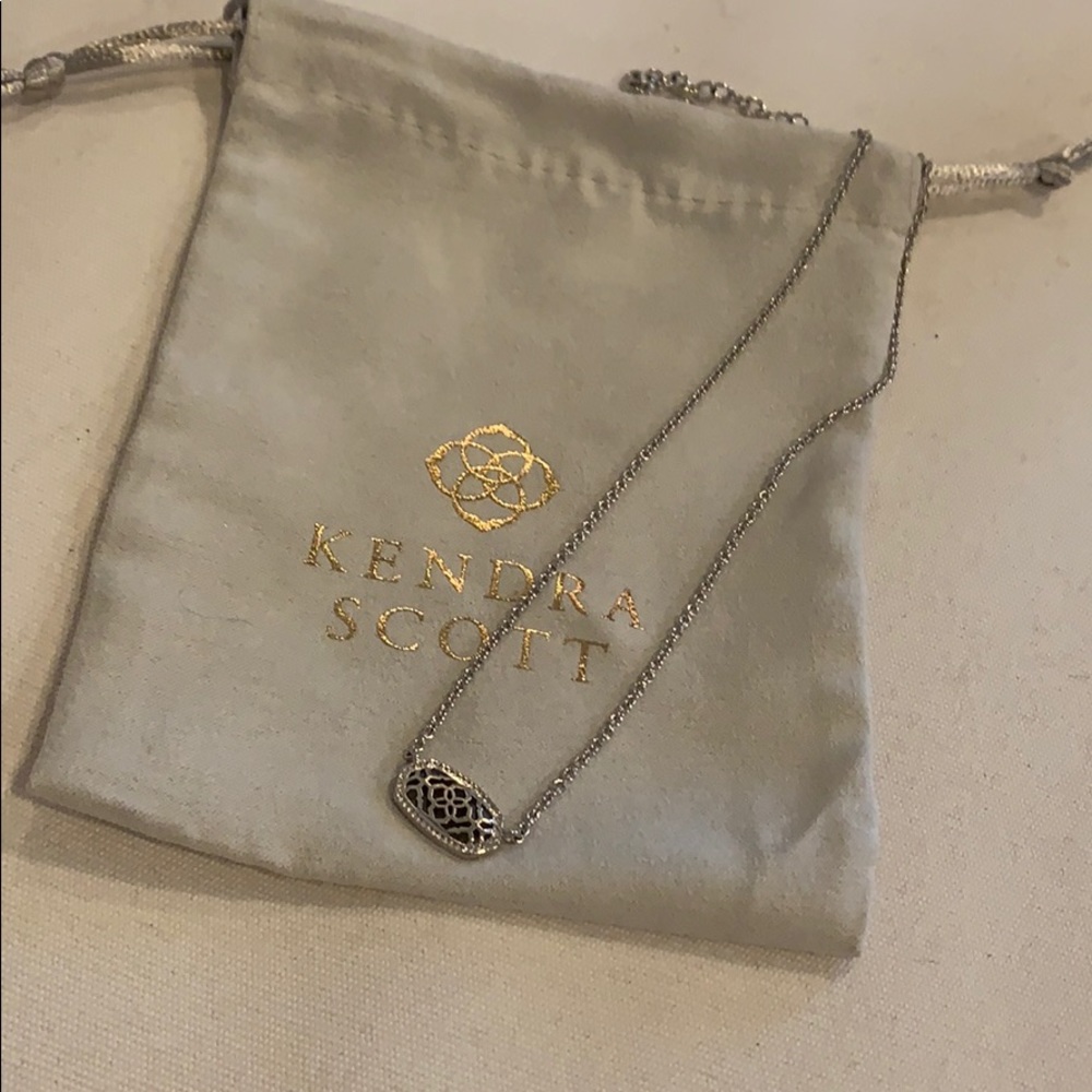 Kendra Scott Elise Necklace in Silver
